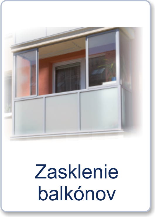 Zasklenie balkónov